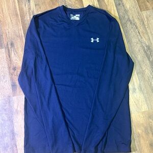 Under Armour Men's Deep Blue Long Sleeve Tee